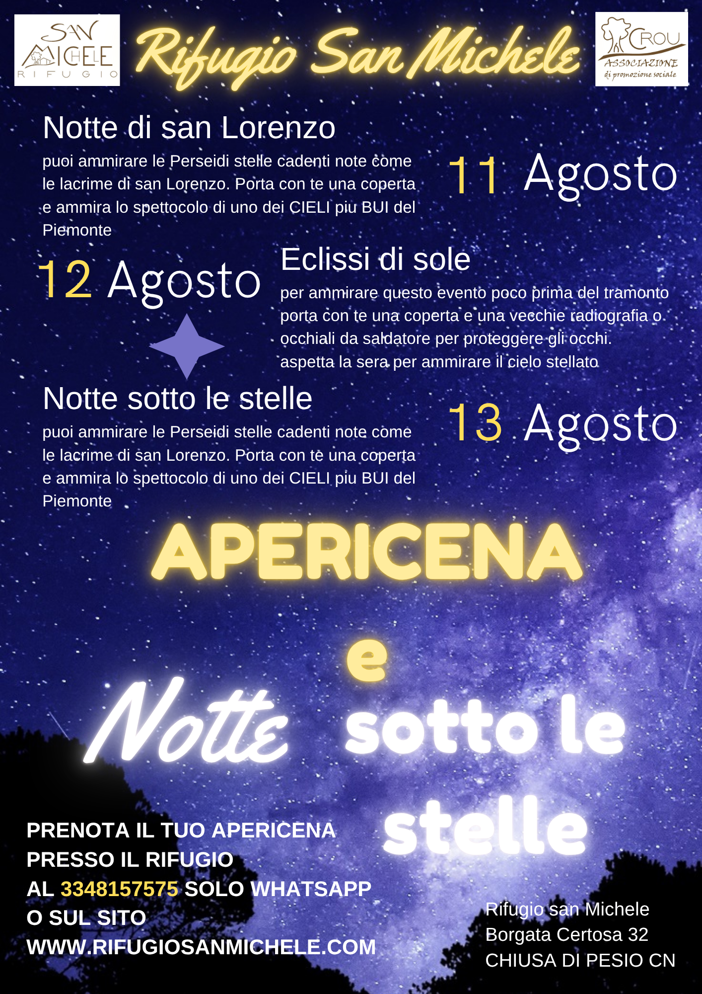 Notte sotto le stelle