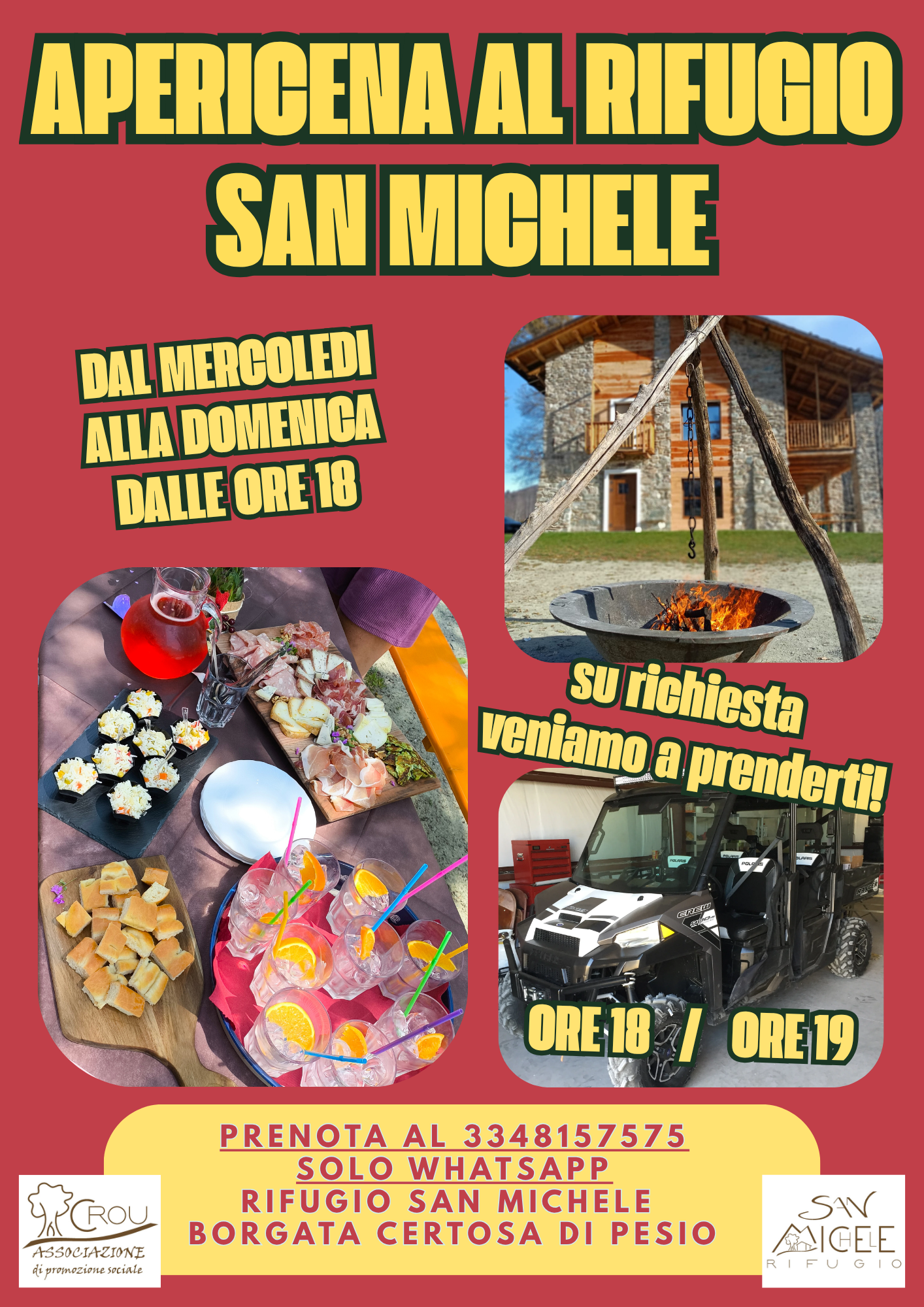 Apericena luglio e agosto